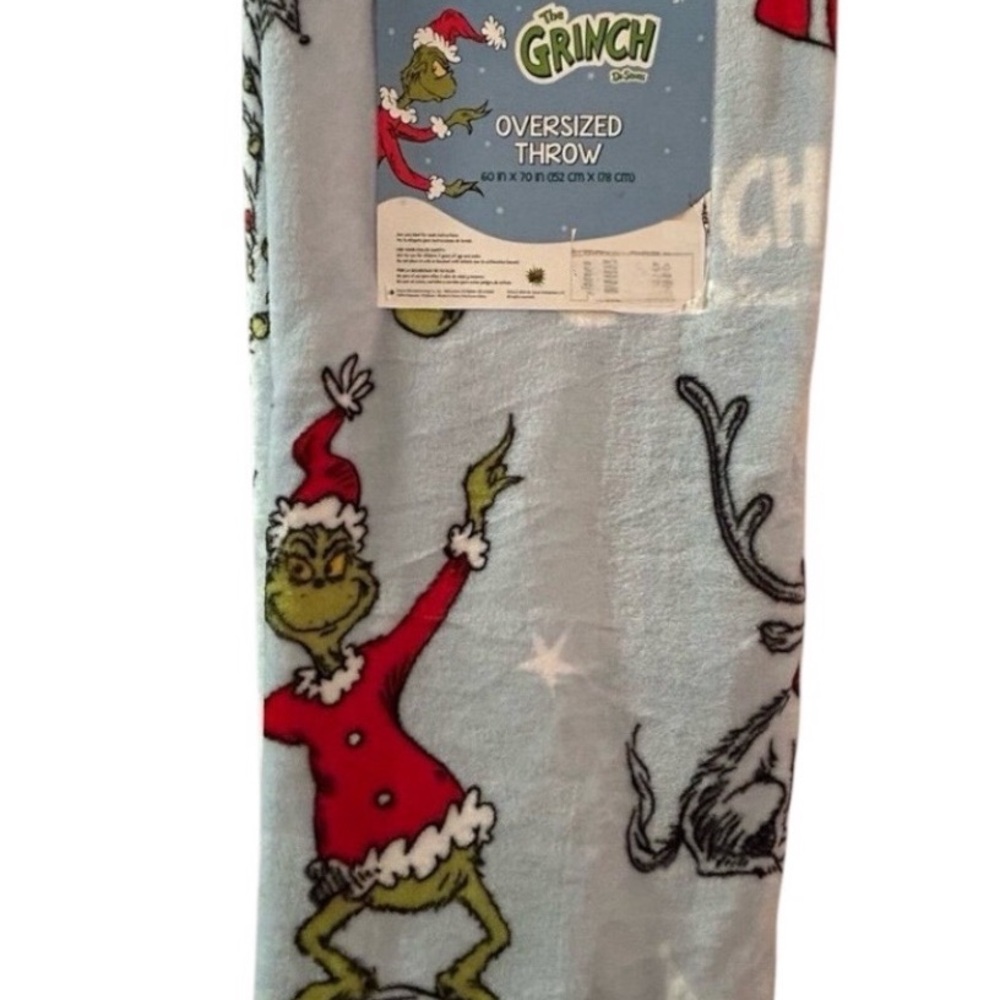 The Grinch Oversized Throw Blanket